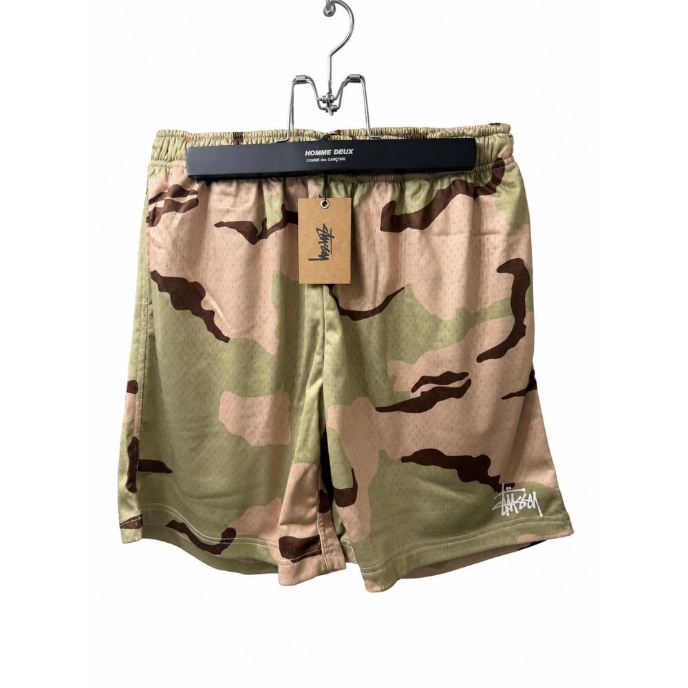 Stüssy Sand Camo Mesh Shorts SS25